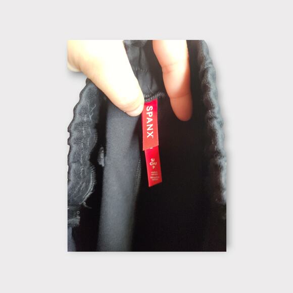 Spanx Womens Perfect Pant Jogger Ankle Pants Size S Black Minimalist Stretch - Picture 6 of 8